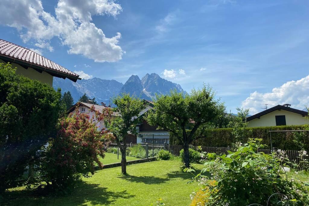 Haus Mit Wunderschoenem Ausblick Und Garten 가르미슈파르텐키르헨 외부 사진